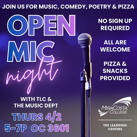Open Mic Night w/TLC Open Mic Night w/TLC