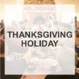 Thanksgiving Holiday - Offices Closed