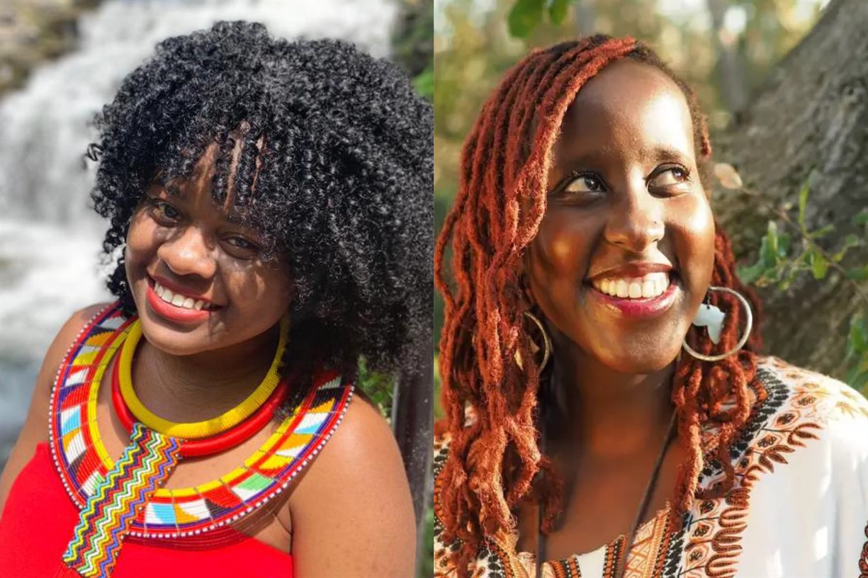 Yvette Ndlovu and Shingai Njeri Kagunda
