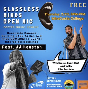 Glassless Minds Open Mic Night