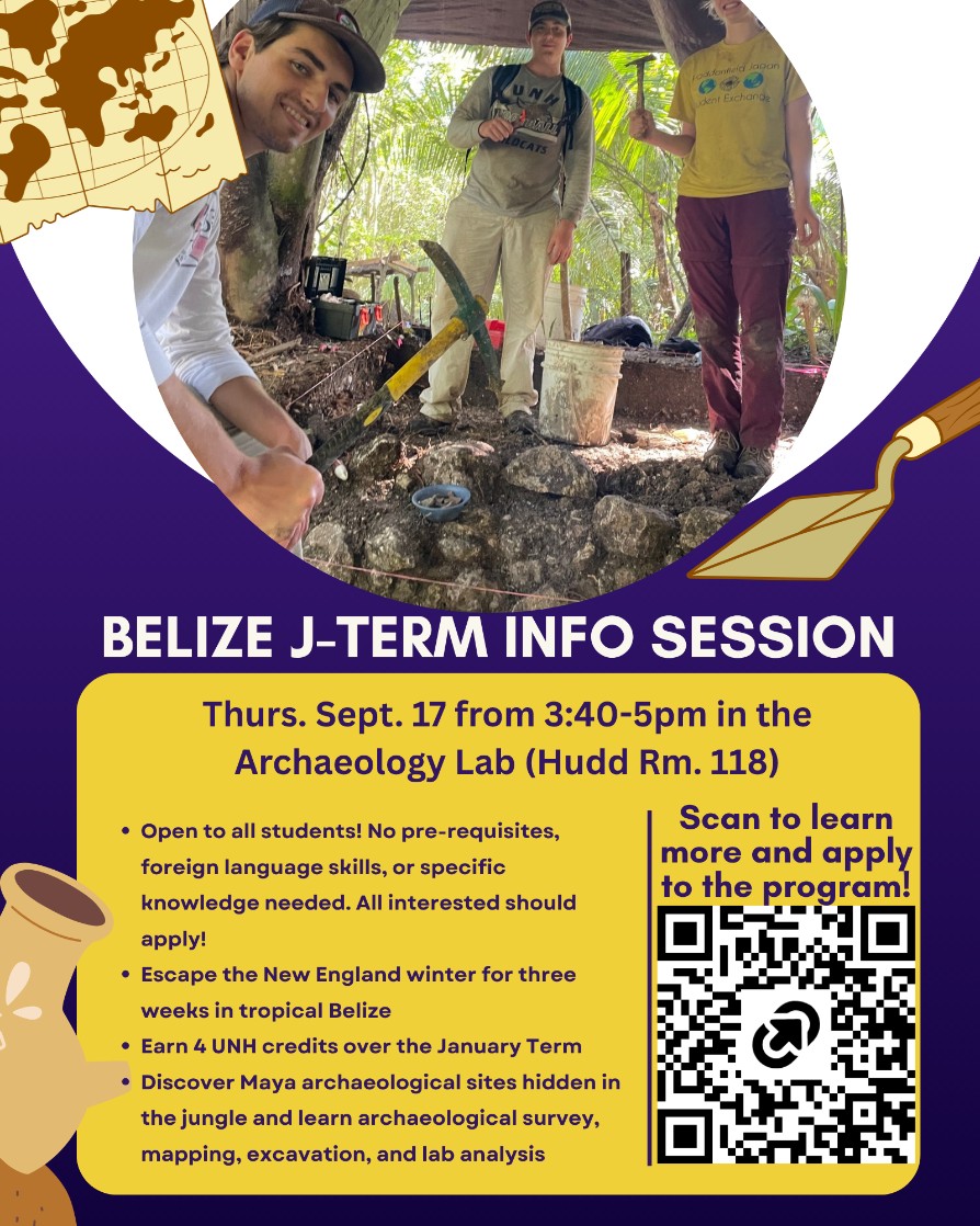 J-Term Belize Archaeology Info Session